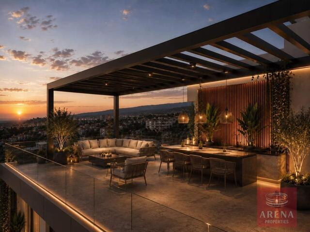 2-Bed Penthouse with Roof Garden In Livadia – photo 1