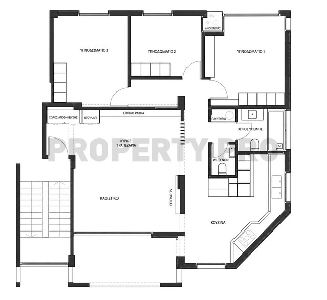 For Sale, Fully Renovated Three-Bedroom Apartment in Strovolos – photo 27