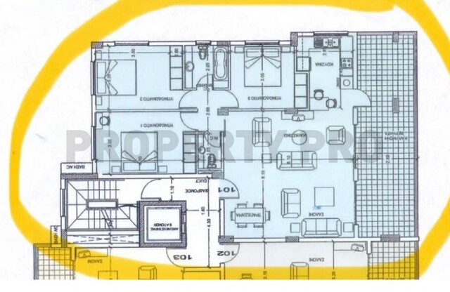 For Sale, Three-Bedroom Apartment in Pallouriotissa – photo 3