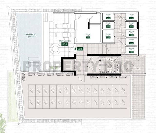 For Sale Exceptional Four-Bedroom Penthouse with Private Roof Garden &amp; Swimming Pool in Nicosia City Center – photo 15