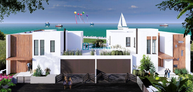Modern Seafront 3-Bed Villa in Perivolia with Private Pool – photo 8