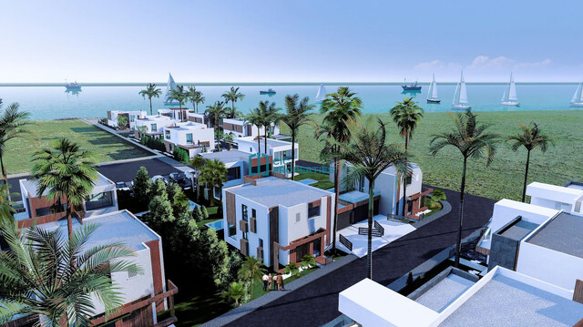 Modern Seafront 3-Bed Villa in Perivolia with Private Pool – photo 9