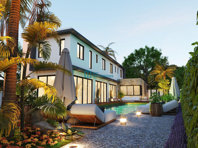 Luxury Five Bedroom Villa in Oroklini Tranquil Area with Private Pool & Landscaping Garden – photo 1