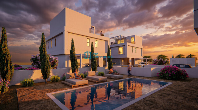 Seaview 4 Bedroom Villa with Private Pool in Vibrant Pernera - Famagusta – photo 24