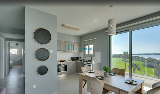 Fully Equipped -  2 Bedroom & 3 Bathroom Partially Sea View Apartment in Makenzy Area - Larnaca – photo 9