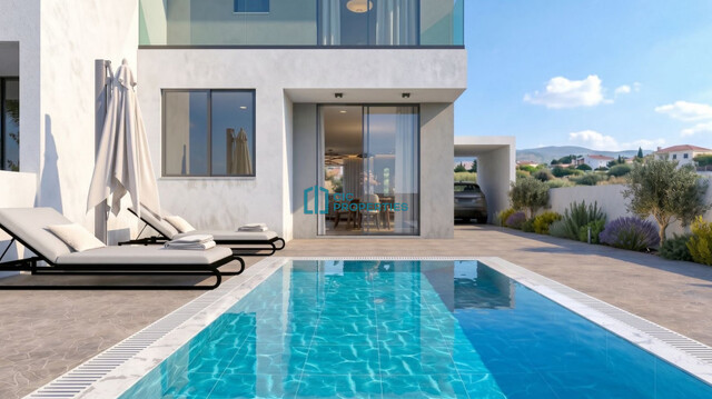 3 Bedrooms Semi-Detached House with Private Pool in Kiti Area of Larnaca - Steel Construction – photo 10