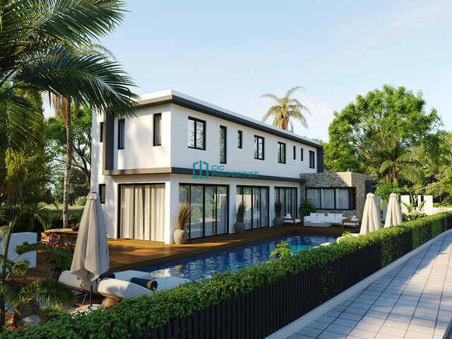 Luxury Five Bedroom Villa in Oroklini Tranquil Area with Private Pool & Landscaping Garden – photo 7