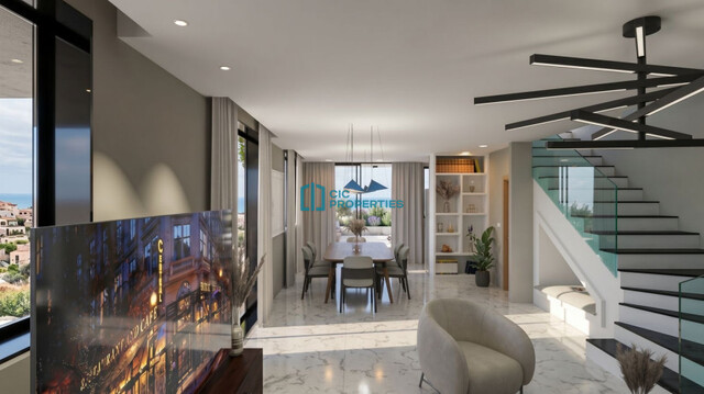 3 Bedrooms Semi-Detached House with Private Pool in Kiti Area of Larnaca - Steel Construction – photo 4