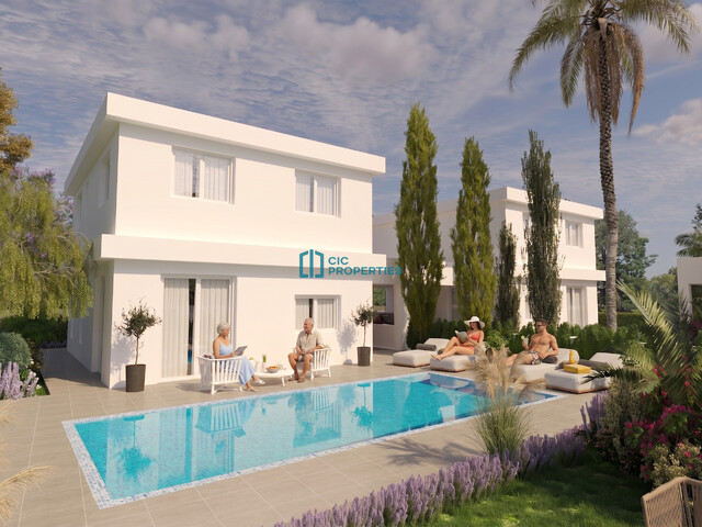 3 Bedroom & 3 Bathrooms Villa in Frenaros in Gated Complex With Optional Communal Pool – photo 8