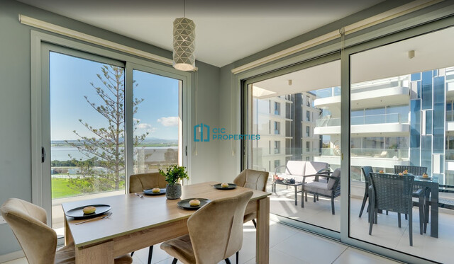 Fully Equipped -  2 Bedroom & 3 Bathroom Partially Sea View Apartment in Makenzy Area - Larnaca – photo 5
