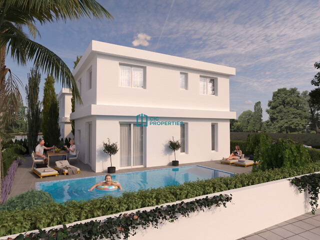 3 Bedroom & 3 Bathrooms Villa in Frenaros in Gated Complex With Optional Communal Pool – photo 10