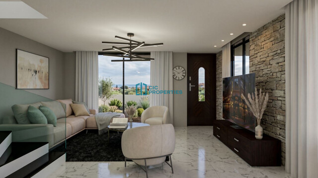3 Bedrooms Semi-Detached House with Private Pool in Kiti Area of Larnaca - Steel Construction – photo 3