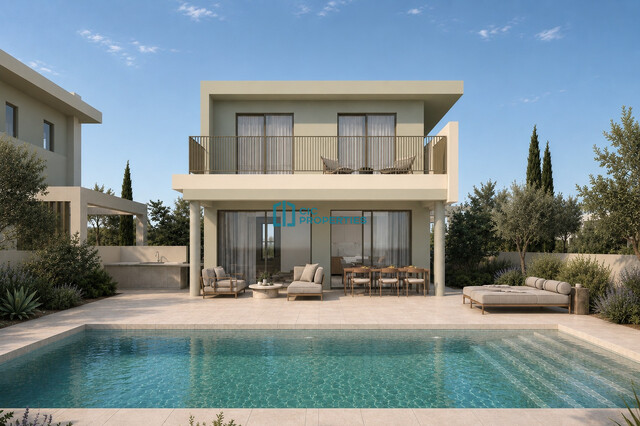 Sea View - Contemporary 3 Bedroom Villa in Perivolia Area of Larnaca with Private Pool – photo 1