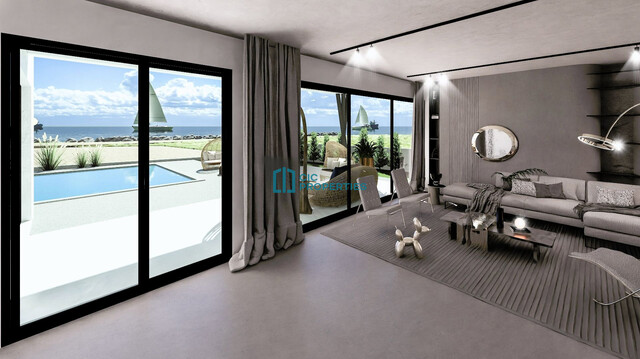 Modern Seafront 3-Bed Villa in Perivolia with Private Pool – photo 5