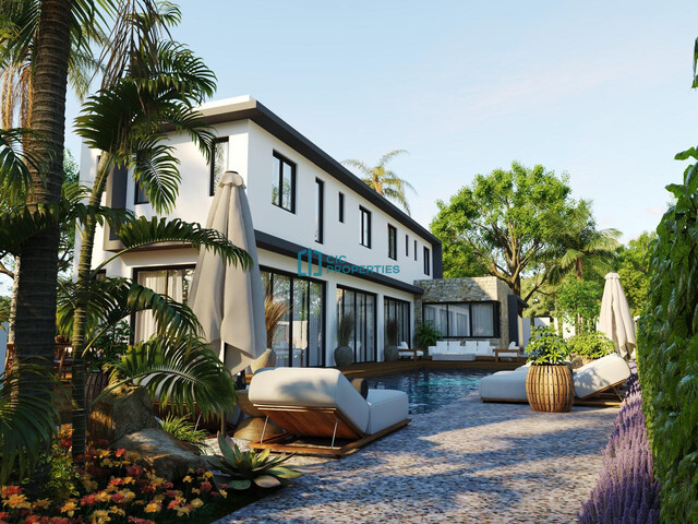 Luxury Five Bedroom Villa in Oroklini Tranquil Area with Private Pool & Landscaping Garden – photo 9