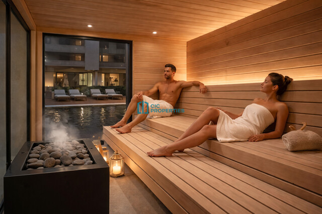Exclusive 1 Bedroom Penthouse Living in Kiti | Pool & Wellness Facilities – photo 17