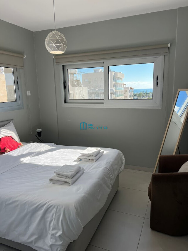 Fully Equipped -  2 Bedroom & 3 Bathroom Partially Sea View Apartment in Makenzy Area - Larnaca – photo 16