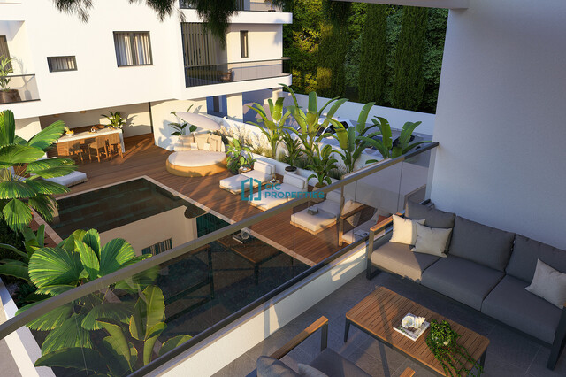 Top Floor -  1 Bedroom Penthouse Apartment with Communal Pool Access  in Coastal Livadia Larnakas – photo 24