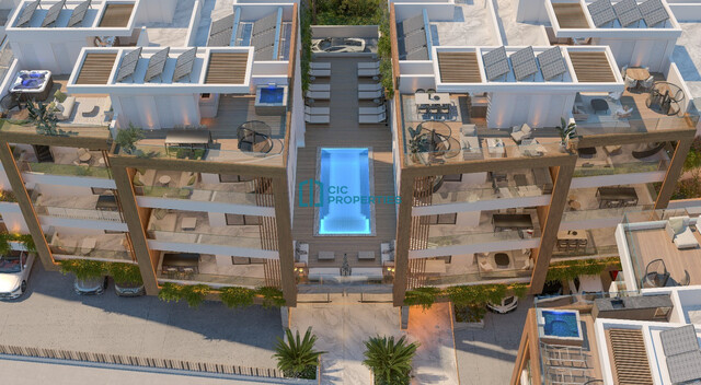 Modern 1 Bedroom Penthouse Apartment in Livadia with Pool & Gym Access – photo 1