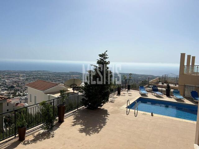 Panoramic Unabstracted Sea View 6 Bedroom Villa For Sale In Pegeia, Pafos – photo 1