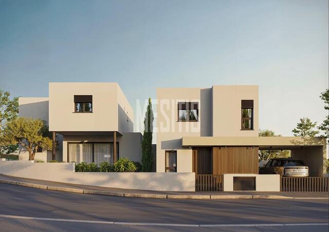 Detached, modern 3-bedroom houses for sale in Psimolofou. – photo 1