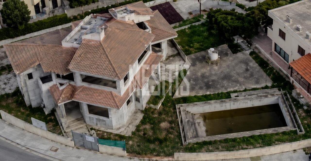 Incomplete 4-Bedroom Detached House For Sale In Latsia, Nicosia – photo 1