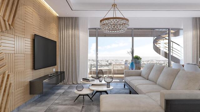 A modern, luxury 2-bedroom apartment is for sale in a prime location in Agioi Omologites, Nicosia – photo 8